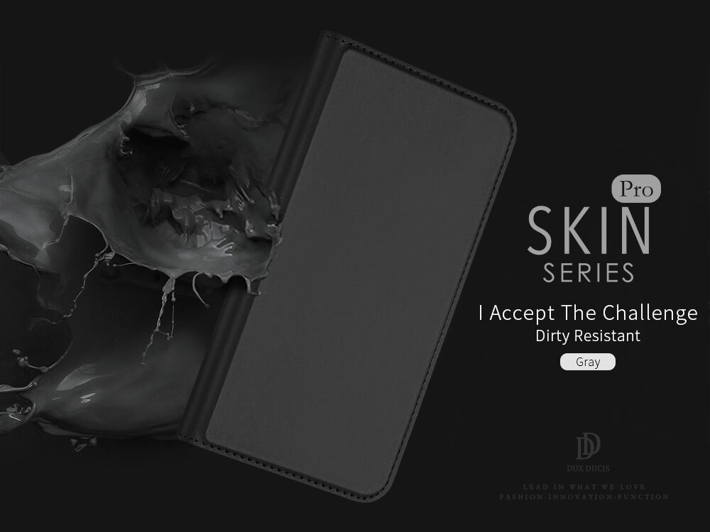 DUX DUCIS flip ovitek za iPhone XS Max - roza-zlato