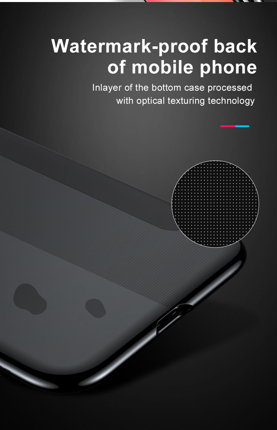 Torba BASEUS za flip za iPhone XR - rdeče