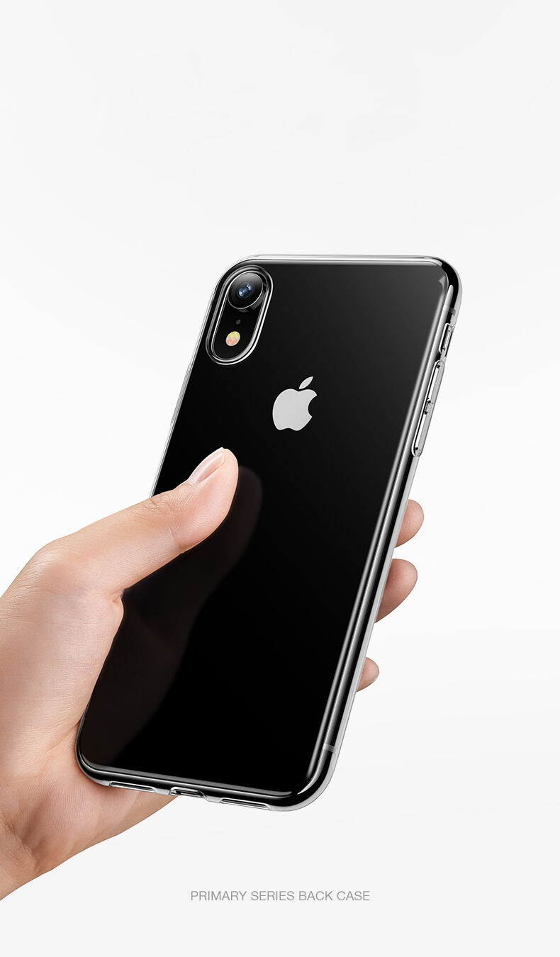 Prozoren ovitek USAMS za iPhone XR
