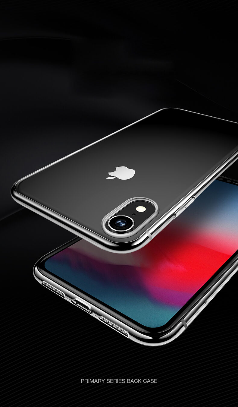Prozoren ovitek USAMS za iPhone XR