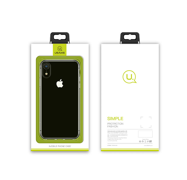 Prozoren ovitek USAMS za iPhone XR