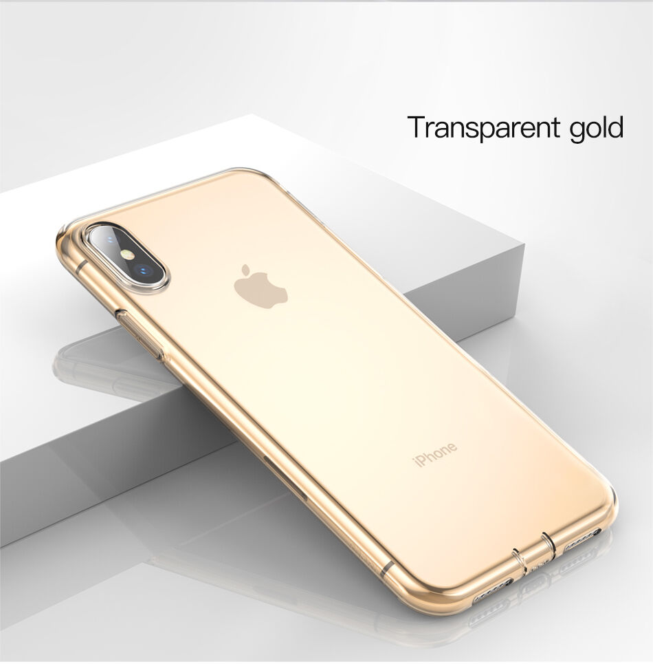 Zaščita BASEUS Simplicity za iPhone XR - zlato