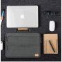 Večnamenska torbica s stojalom MacBook 12 " - siva