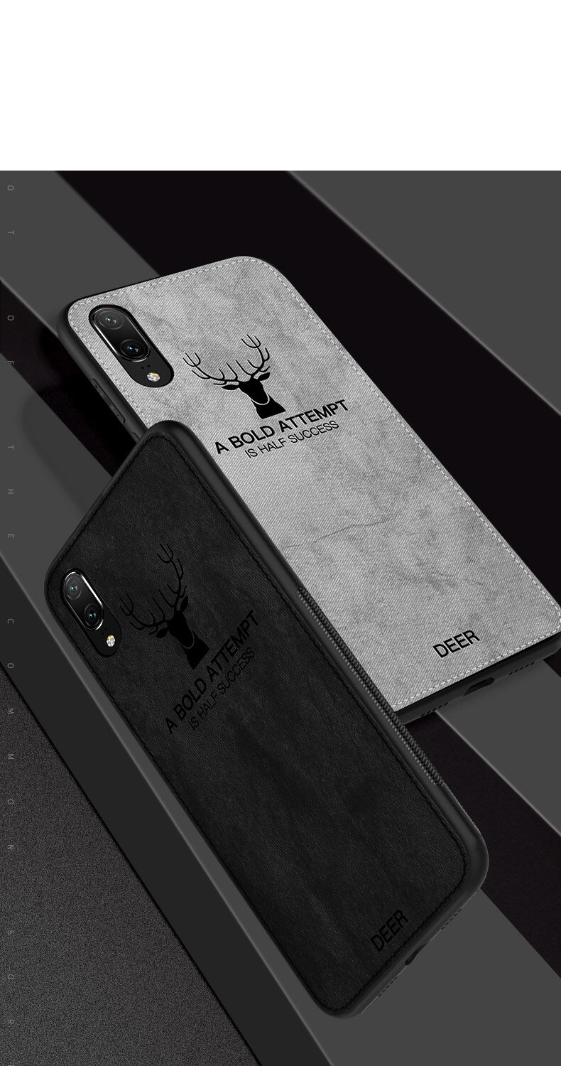 Pokrijte s tekstilno površino za iPhone X / iPhone X - črna