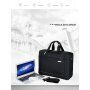 Luksuzna torba / nahrbtnik za iPad / MacBook do 17" - črna