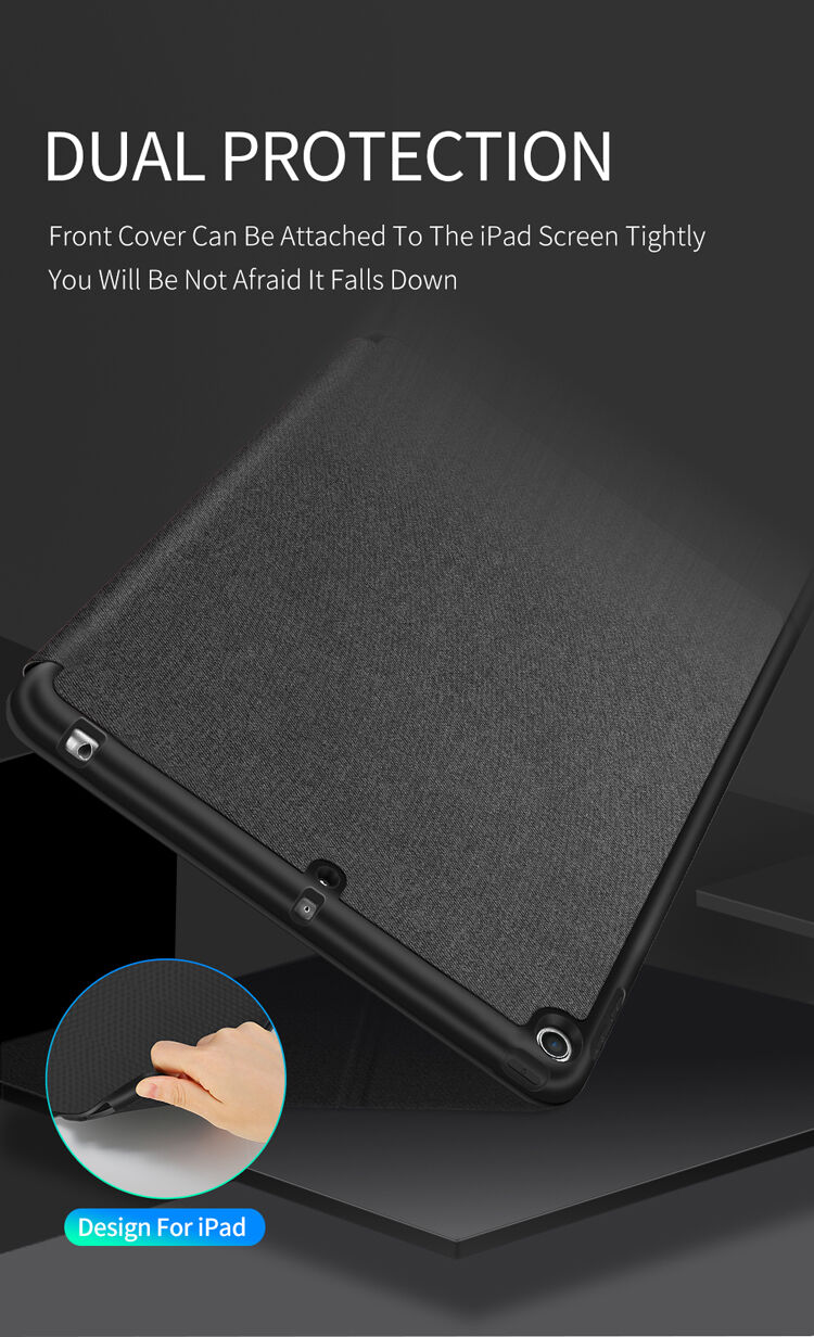 DUX DUCIS Domo etui s prostorom za Apple Pencil in funkcija spanja za iPad 9,7