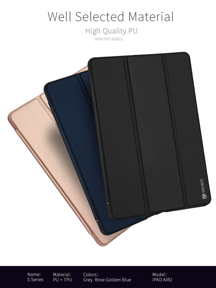 Kovček DUX DUCIS s stojalom za Apple iPad mini - črna