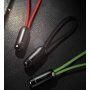 X-LEVEL Eleganten USB / strelovodni kabel za Apple iPhone / iPad / iPod - 8cm - zelena