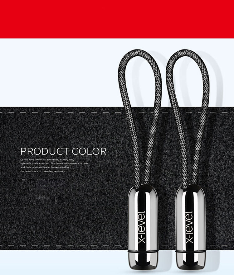 X-LEVEL Eleganten USB / strelovodni kabel za Apple iPhone / iPad / iPod - 8cm - zelena