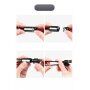 X-LEVEL Eleganten USB / strelovodni kabel za Apple iPhone / iPad / iPod - 8cm - rdeče