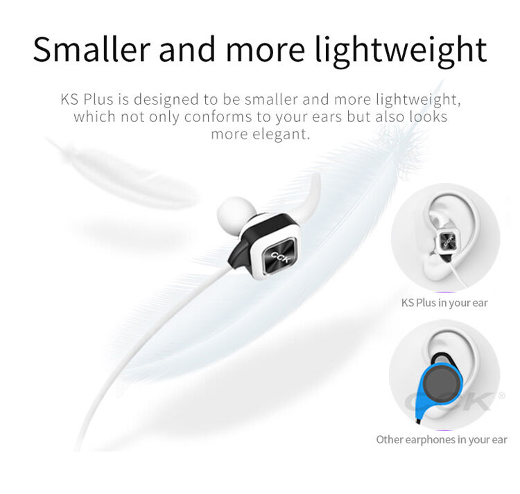 Brezžične Bluetooth slušalke CCK za Apple iPhone - blá