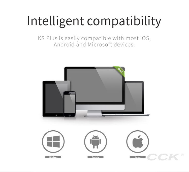 Brezžične Bluetooth slušalke CCK za Apple iPhone - blá