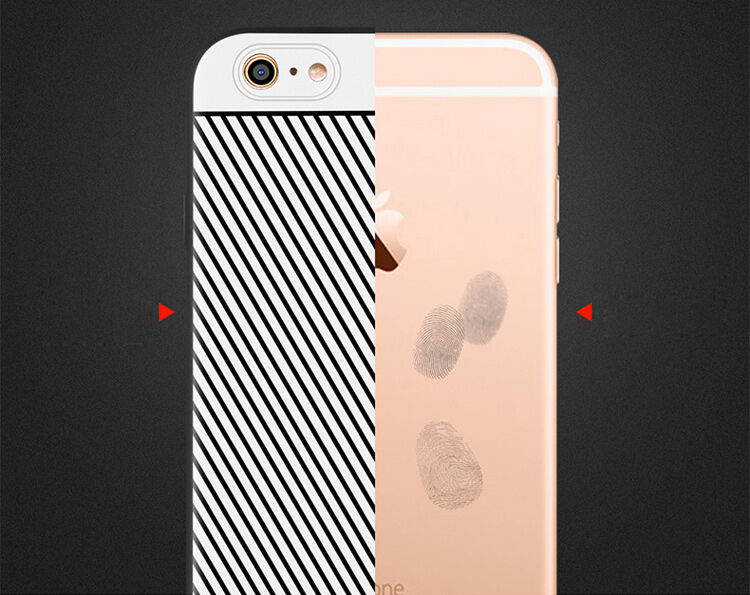 WAKING DRAGON elegantna mehka plastična prevleka za Apple iPhone 6 / 6S - rdeče