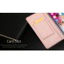Kovček DUX DUCIS s predali za stojala in dokumente za Apple iPhone XS - temno modra