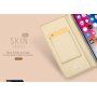 Kovček DUX DUCIS s predali za stojala in dokumente za Apple iPhone XS - rose gold