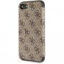 Guess flip etui iz umetnega usnja z logotipom za iPhone SE (2020/2022)/8/7 - rjava