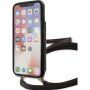 Guess 4G etui s trakom za čez ramo za iPhone X / XS - rjava