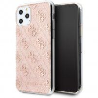Guess 4G Glitter bleščeči ovitek iPhone 11 Pro Max - svetlo roza