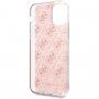 Guess 4G Glitter bleščeči ovitek iPhone 11 Pro Max - svetlo roza