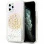 Guess Glitter Circle bleščeč ovitek za iPhone 11 Pro Max - jasno