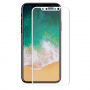 ENKAY Super trpežno 3D kaljeno steklo za iPhone XS / iPhone X - 0,2 mm - bela