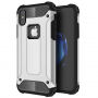 Super trpežna prevleka "Armor" na iPhone X / iPhone X - srebro