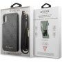 Guess 4G flip etui s trakom za iPhone XR - siva