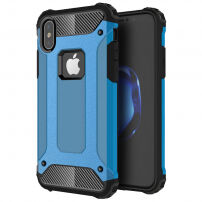 Super trpežna prevleka "Armor" na iPhone X / iPhone X - modro