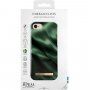 iDeal of Sweden ovitek z vzorcem satena za iPhone SE (2020/2022)/8/7/6S - smaragdno zelena