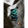 iDeal of Sweden ovitek z vzorcem satena za iPhone 6S Plus/7 Plus/8 Plus - smaragdno zelena