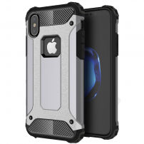 Super trpežna prevleka "Armor" na iPhone X / iPhone X - siva
