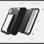 Love Mei super trpežen etui proti udarcem/vodi/prahu za iPhone XS Max - črna