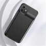 Usams ovitek z baterijo 4500 mAh za iPhone 11 - črna