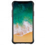 Super trpežna prevleka s stojalom za iPhone X / iPhone X - črna