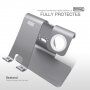 Bestand priklopna postaja 2v1 za iPhone / iPad / Apple Watch - siva