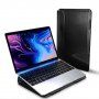 Dux Ducis torbica iz PU usnja z integriranim stojalom za MacBook 13" / Air 13" / Pro 13" - črna