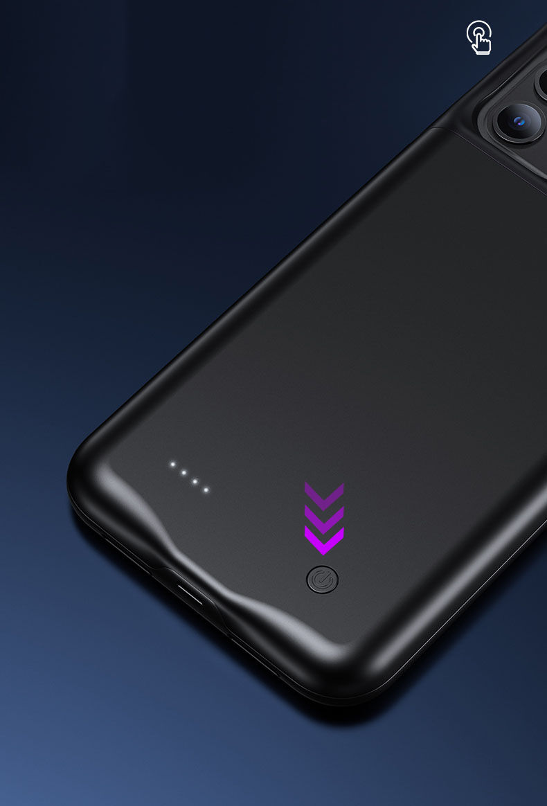 Usams ovitek z baterijo 3500 mAh za iPhone 11 Pro - črna