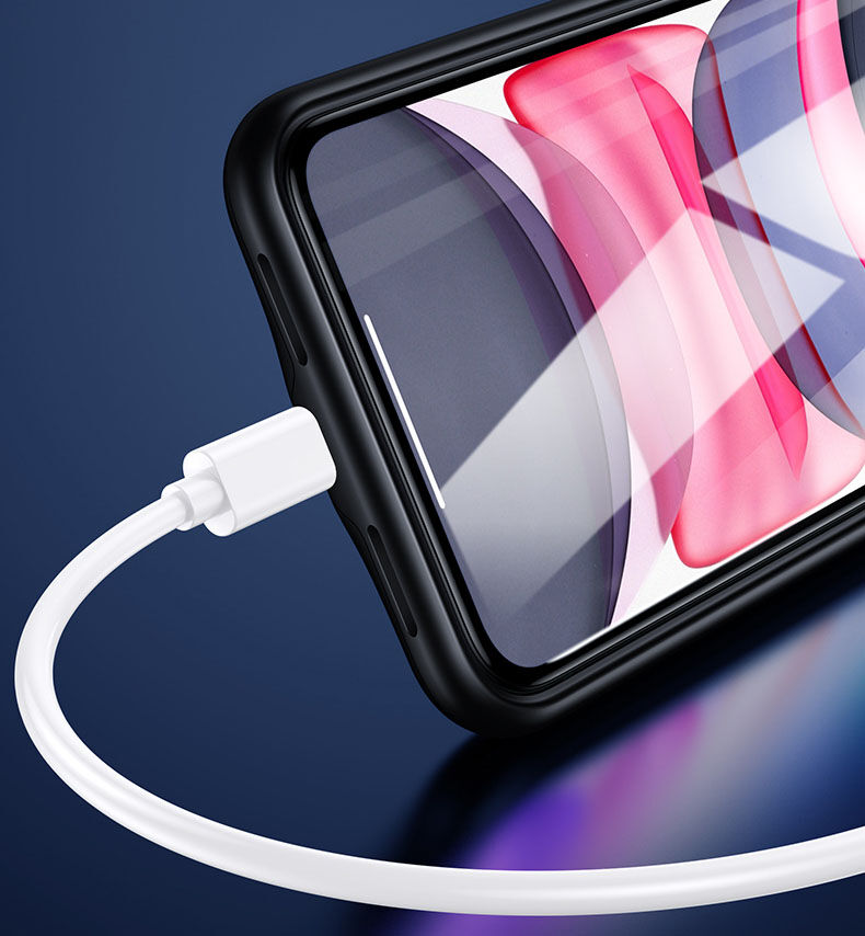 Usams ovitek z baterijo 3500 mAh za iPhone 11 Pro - črna