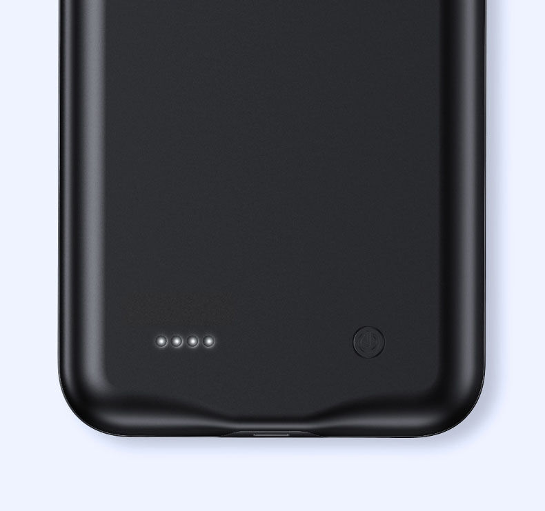 Usams ovitek z baterijo 4500 mAh za iPhone 11 Pro Max - črna