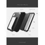 Love Mei super trpežen etui proti udarcem/vodi/prahu za iPhone XS Max - črna