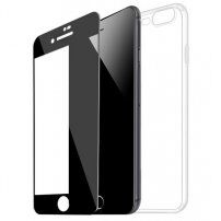 HOCO lahka prevleka in steklo za iPhone 6 Plus / 6S Plus - črna