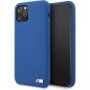 Silikonski ovitek BMW za iPhone 11 Pro Max - mornarsko modra