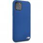 Silikonski ovitek BMW za iPhone 11 Pro Max - mornarsko modra