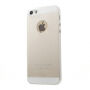 3in1 pokrov z bleščicami za iPhone 5 / 5S / SE (2016) - roza