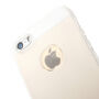 3in1 pokrov z bleščicami za iPhone 5 / 5S / SE (2016) - roza