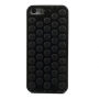 Pokrijte s poskočnimi mehurčki za iPhone 5 / 5S / SE (2016) - črna