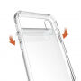 Zaščitni plastični pokrov za iPhone X / iPhone X - pregleden