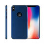 Pokrivalo MOFI ultra tanko z zaščito objektiva za iPhone X / iPhone X - modro
