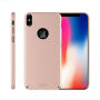 Pokrivalo MOFI ultra tanko z zaščito objektiva za iPhone X / iPhone X - rose gold