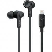 Belkin Rockstar slušalke s priključkom lightning za naprave Apple - črna